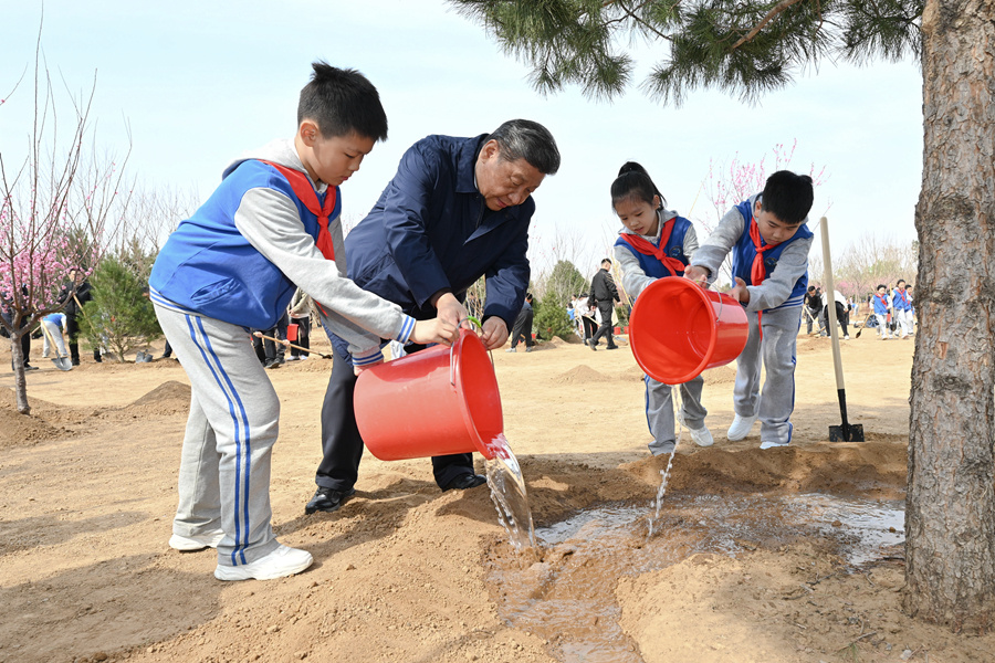 習(xí)近平：匯聚共建美麗中國(guó)磅礴力量 讓祖國(guó)大地更加綠意盎然生機(jī)勃發(fā)
